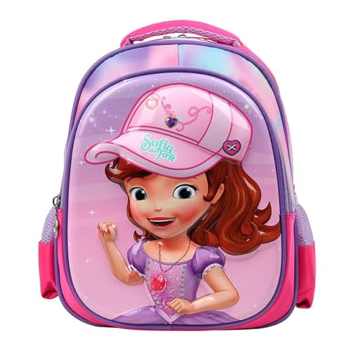 Adorable 3D Cartoon Backpack, Elementary School Bags - Large Capacity, Perfect for Kids Ages 3-8