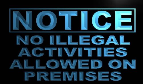 Cartel Luminoso ADV PRO M806-b Do Not Enter Police K-9 Inside Neon