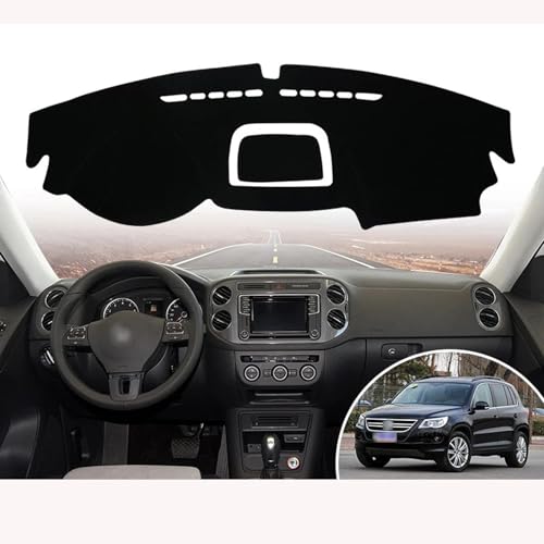 Tapis de protection de voiture anti-reflet pour Volkswagen Tiguan 2010-2017