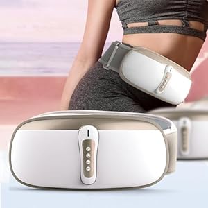 LHQYA Elektrischer Vibrationsgürtel Wärmepad