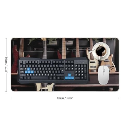 Pad Mouse Anti-Slip para Oficina y Gaming 23.6x11.8 pulg miniatura 2