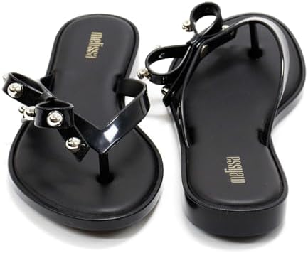 Melissa Shoes Flip Flop Slim II AD Black 6 M | Image 5