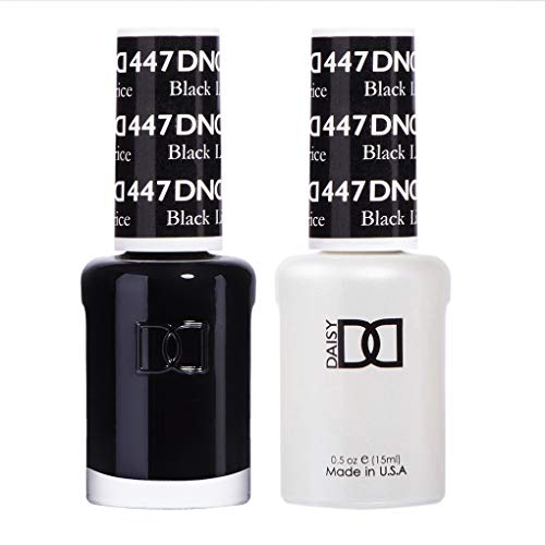 DND Black Licorice gel polish set