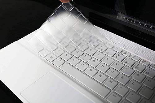 Keyboard Cover for 2021 New Dell Alienware m17 R4 Gaming Laptop, Cover Skin for 17.3" Dell Alienware m17 R2 & m17 R3 & Dell G7 7700 Gaming Laptop - TPU
