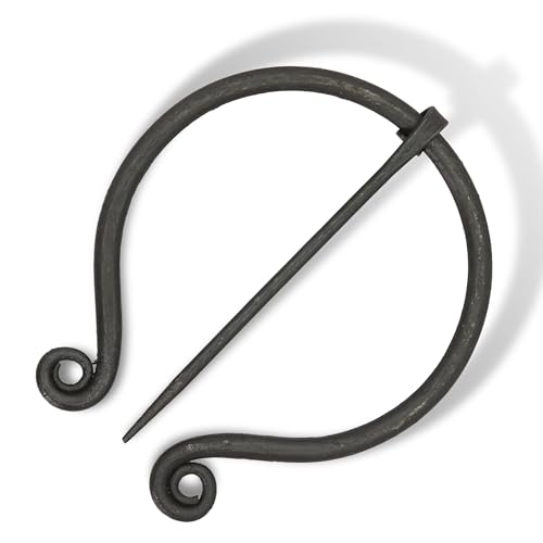 Armory Medieval Forged Iron Brooch