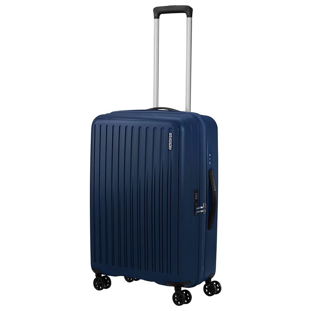 American Tourister Sac à roulettes rigide, taille M, en polypropylène, robuste et résistant aux rayures. Très pratique et super léger, dispose de deux grands compartiments, d'un séparateur dans le