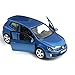 Giocattoli Modello Auto da Collezione per Volkswagen GTI Golf 1/36 Simulation Alloy Tirare Indietro Statico Pressofusione Model Car Ornamenti Decorativi Feste (Colore : Blu)