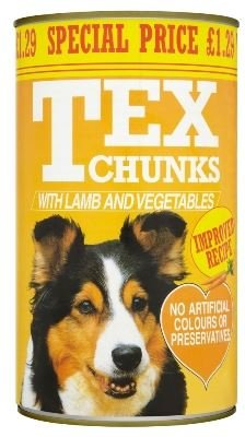 TEX CHUNKS LAMB & VEG 6X 1.2KG