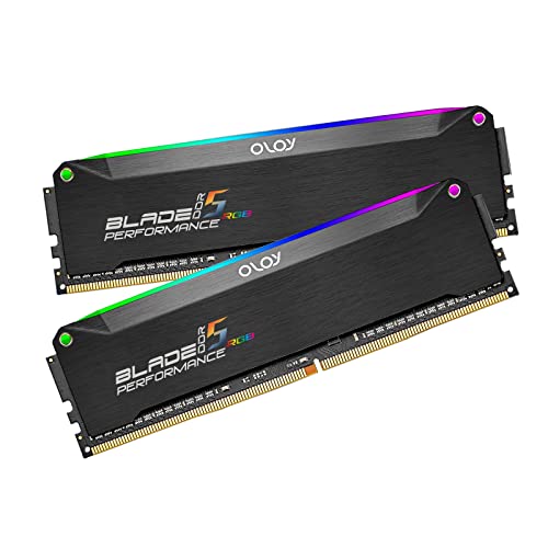 OLOY DDR5 RAM 32GB (2X16GB)    ̵ RGB 6000 MHZ CL32 1.35V  UDIMM (MD5U1660320BRKDE)