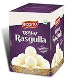 Bikano Royal Rasgulla | Authentic Indian Sweet dish | Pack of 1 kg | Perfect for festivities| Traditional sweet| Delicious delicacy