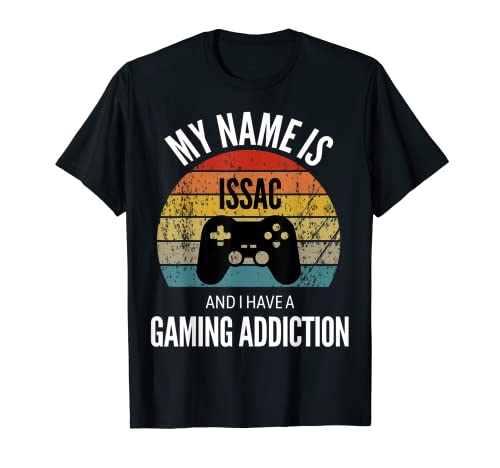 Il mio nome è Issac e ho una dipendenza da gioco Magliett