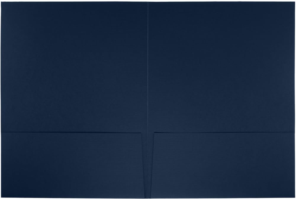Präsentationsmappen mit 2 Fächern und goldfarbener Folie, 9 x 12 Stück Perfekt für Steuersaison, Broschüren, Verkaufsmaterialien und vieles mehr. SF-101-546-TAX-25