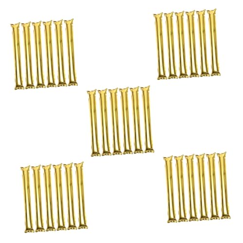 GLEAVI 5 Series Palos De Animación Deben Hacer Ruido Palos De Aplausos Inflables Pompones Escuadrón Tiene Palos Inflables Ruidosos Palos De Animación Palos De Mano De Fiesta 6 piezas x 5