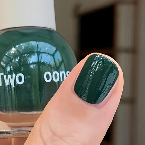 Esmalte para Unhas Verde Floresta à Base de Água (10 ml)