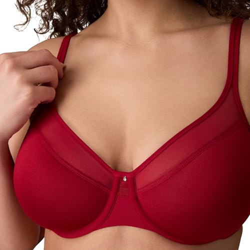 Image of Bali Women's Seamless Underwire Bra, One Smooth U Smoothing Underwire Bras for Women, Convertible Straps, Ultra Light