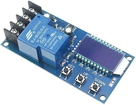 6-60V 30A Storage Battery Charging Control Module Board Charger Time Switch LCD Display Xy-L30A