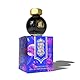 Ferris Wheel Press Fountain Pen Ink, FerriTales Collection, Tumbling Time Blue with Silver Shimmer and Red Sheen, 20ml