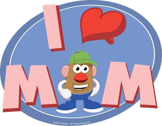 CafePress Mr. Potato Head I Heart Mom 20 Oz Ceramic Mega Mug 20 oz Ceramic Coffee Mega Mug