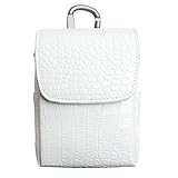 【AWESOME/オーサム】 クロコデザイン レーザー距離計ケース ホワイト LK-CC2