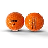 Nitro Maximum Distance Golf Balls (Pack of 12) - Orange - Image 3