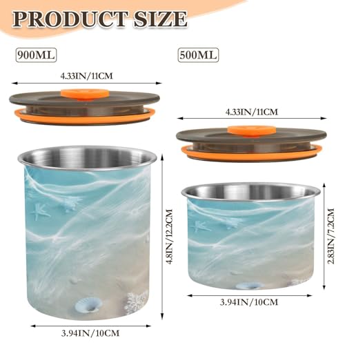 Envase hermético para café acero inoxidable 30oz miniatura 2