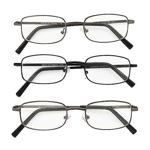 Foster Grant 5014144-325.CGU Men'S Council Rectangular Reading Glasses thumb #1
