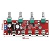 IJSDNVJNDX NE5532 Stereo Audio Signal Pre-Amplifier 4 Way Input Mixer Tone Control Volume Adjustment DIY Sound Smart Home Board Preamp #5