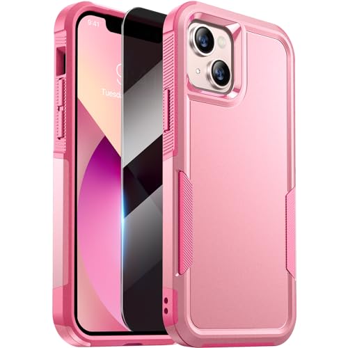 Coque iPhone 13 antichoc rose pour protéger votre écran dans les transports