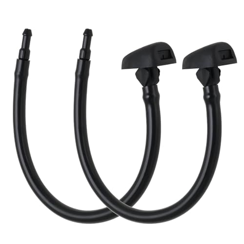 eMagTech 2 Pezzi Connettore Tubo Ugello Getto Lavavetri Auto Parte Di Ricambio Lavavetri 6438CA 6438H4 Compatibile Con Citroen C4 DS3 2004-2016