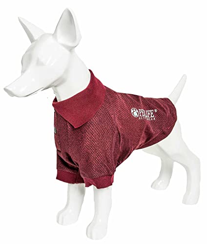 Pet Life ® Active 'Fur-Flexed' Fitness And Yoga Pet T-Shirt Dog Polo - Breathable Dog Shirt Featuring 4-Way Relax-Stretch, Reflection And Quick Dry Technology - Performance Dog Clothes #TOP7