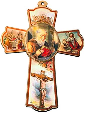 Generic Religious & Catholic Patron Saint Wall Cross CROSSION 8.25" Wall Art