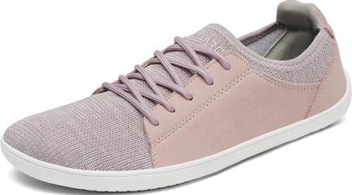 SAGUARO Unisex Barefoot Zapatillas Luck III-Minimalistas Casual Zapatos Ligeros Comodas Knit Calzado Descalzo Gr.43