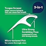 DenTek Triple Clean Advanced Clean Floss Picks, No Break & No Shred Floss, 150 Count, (Packaging May Vary) - Image 4