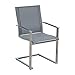 Produktbild OUTLIV. Gartenstuhl Bilbao Freischwinger Edelstahl/Textilene Gartensessel Outdoor Stuhl Sessel Garten Terrasse Balkon