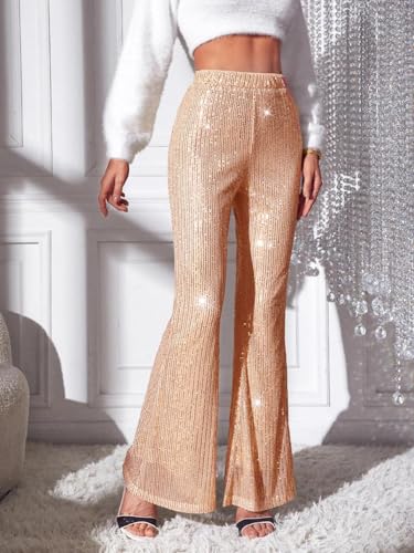 Image of KOTTY Women's High Rise Viscose Rayon Relaxed Fit Korean Trousers