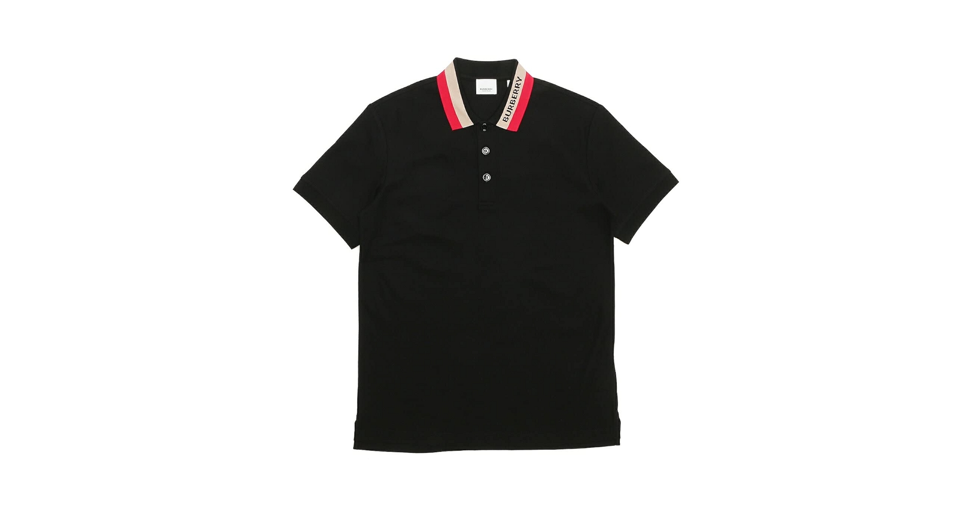 Burberry location print polo shirt ポロシャツ Burberry Vintage Check print-detail Polo Shirt | White