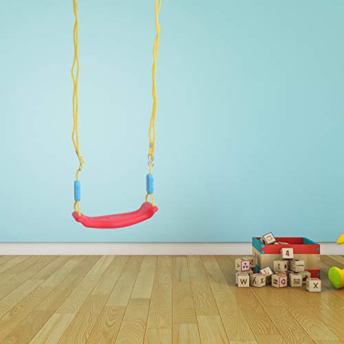 Hemoton Baloiço de Plástico Infantil Balanços Pesados ??Assentos Balanços Ajustável de Playground Ex