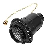 SOPOTUTU Luminaire à Chaînette Douille Plafonnier De Lampe Douille De Lampe à Interrupteur à Tirette Remplacement De De Avec Chaînette