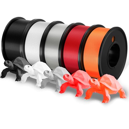 Filament impression 3D 1.75mm blanc et noir pour modélisation et prototypage en architecture