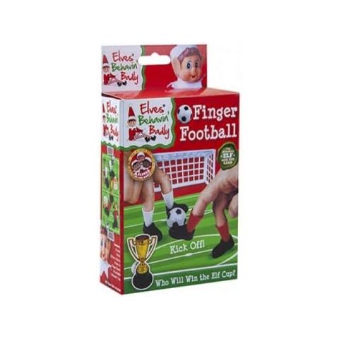 Elves Behavin Badly Table Top Finger Football Novelty Christmas Game - World Cup 2022 Novelties - Stocking Fillers Cover