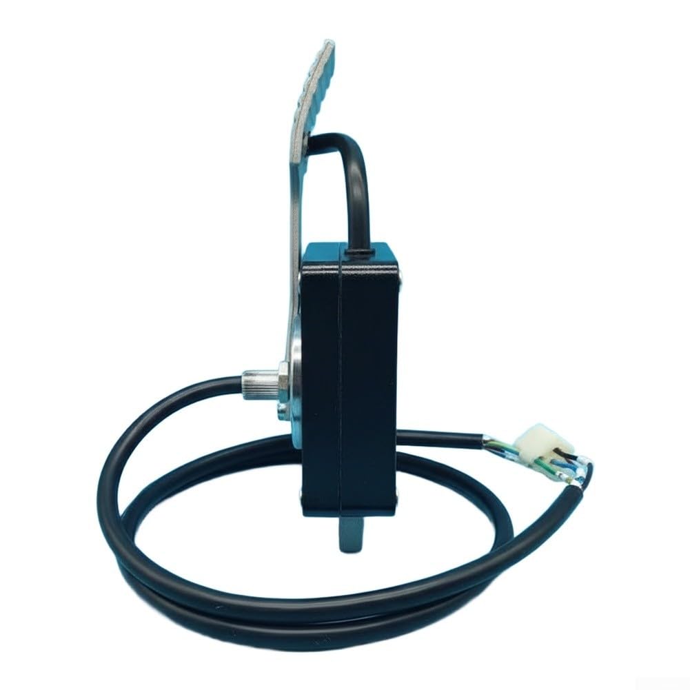 Pedale acceleratore di ricambio in metallo per carrelli elettrici con area di contatto antiscivolo e allargata per un uso più reattivo e sicuro dell'acceleratore