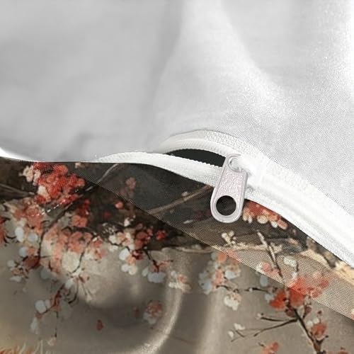 Linge de lit imprimé 3D Rouge Panda en microfibre de qualité supérieure - 8