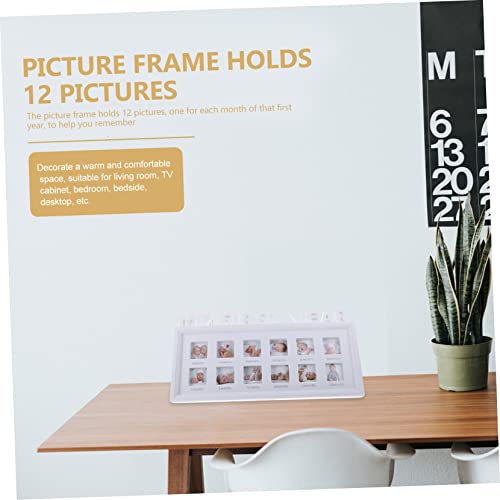 FAVOMOTO Milestone Moments Months Nursery Gifts Show Baby Style Decor Memories Boys& Girls Year Newb