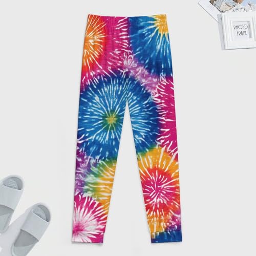 Circular Tie-Dye Fireworks Men's Pajama Pants Lounge Pant Sleepwear PJ Bottoms3