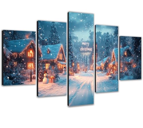 Broderie Diamant Grand Format pour vos Loisirs Créatifs Adultes en Hiver