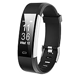 Fitness Tracker HR, Activity Tracker Watch with Heart Rate Monitor, Waterproof Smart Fitness Band with Step Counter, Calorie Counter, Pedometer Watch for Women and Men