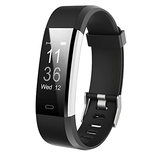 Fitness Tracker HR, Activity Tracker Watch with Heart Rate Monitor, Waterproof Smart Fitness Band with Step Counter, Calorie Counter, Pedometer Watch for Women and Men