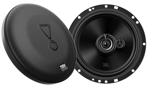 JBL Stage2 GEN2 65M 3-Wege Lautsprecher Auto 165mm (6,5 Zoll): von Harman Kardon Car HiFi mit 60W RMS und 480W Max 3-Way Auto Boxen mit Gitter - Paarweise