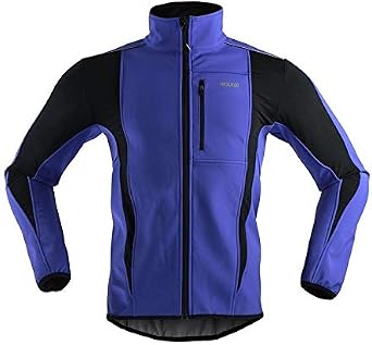 Thermal Cycling Jacket Winter Warm Up Bicycle Clothing Windproof Waterproof Soft Shell Coat MTB Bike Jersey