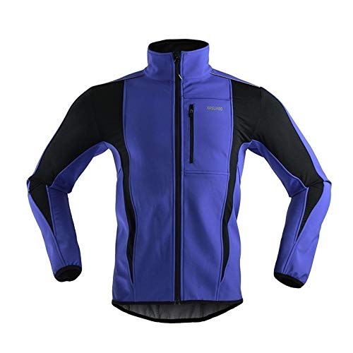 Chaqueta térmica ciclismo invierno cortaviento impermeable miniatura 1